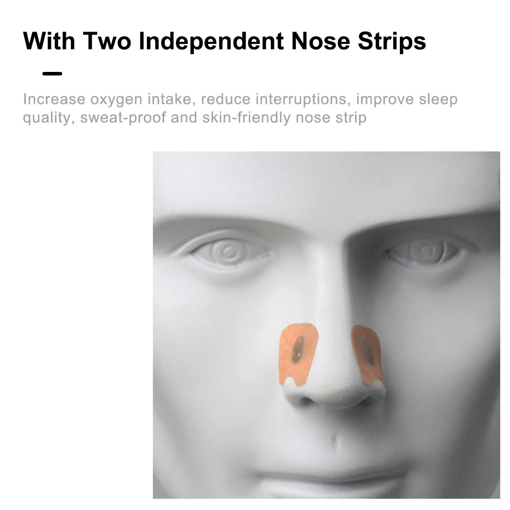 10/100Pcs Nose Strips Pack of Anti-Snoring Nose Strips Magnetic Nose Strips