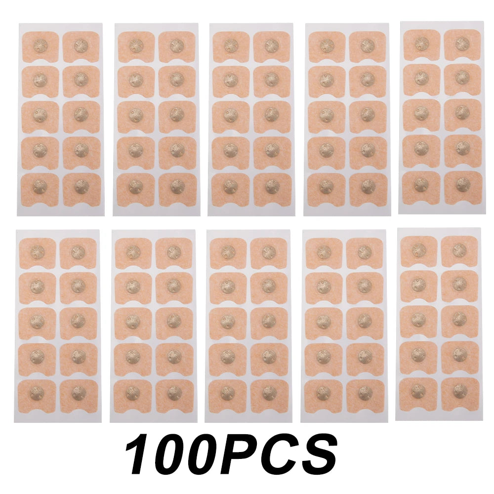 10/100Pcs Nose Strips Pack of Anti-Snoring Nose Strips Magnetic Nose Strips