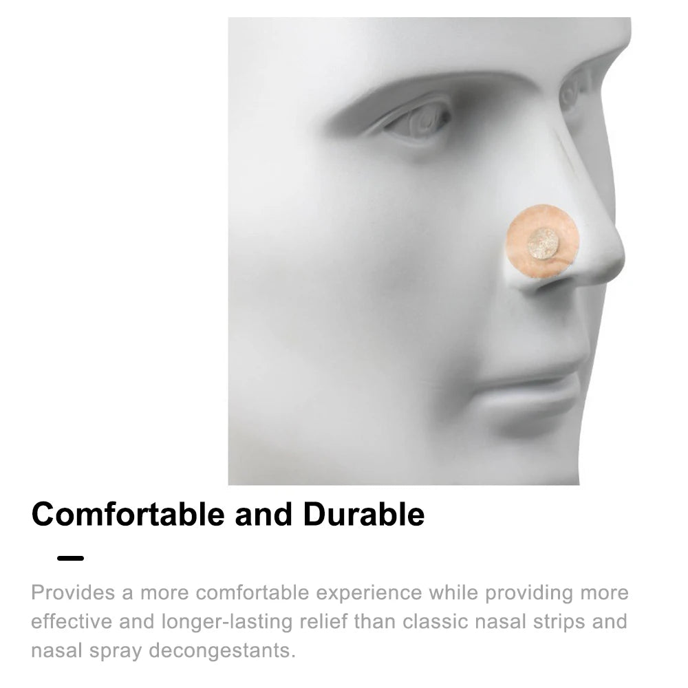 10/100Pcs Nose Strips Pack of Anti-Snoring Nose Strips Magnetic Nose Strips