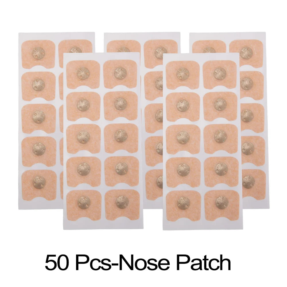 10/100Pcs Nose Strips Pack of Anti-Snoring Nose Strips Magnetic Nose Strips